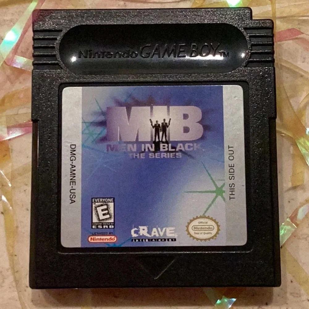 MIB Men In Black The Series Nintendo Game Boy Game GameBoy Authentic Tested